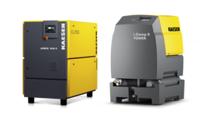 Bezolejové piestové kompresory ako kompletné zariadenia od spoločnosti KAESER KOMPRESSOREN.
