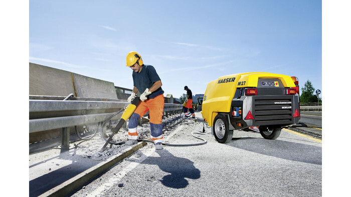 Mobilair M27 na stavenisko