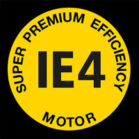 Hnací motor Super premium efficency IE4 Logo