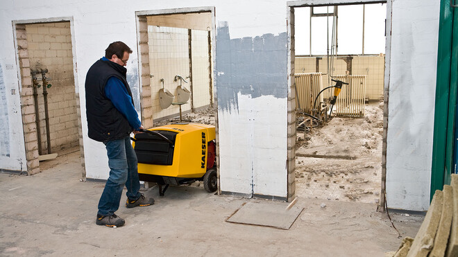 M13 - Vďaka kompaktnej konštrukcii ideálny na použitie v budovách.