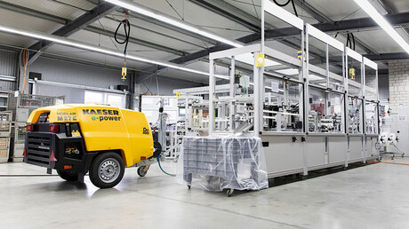 MOBILAIR M27E vo výrobe spoločnosti Unimatic.