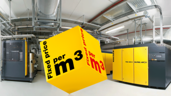 SIGMA AIR UTILITY – stlačený vzduch za pevnú cenu m³