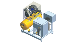 Príklad štruktúry OEM stanice stlačeného vzduchu