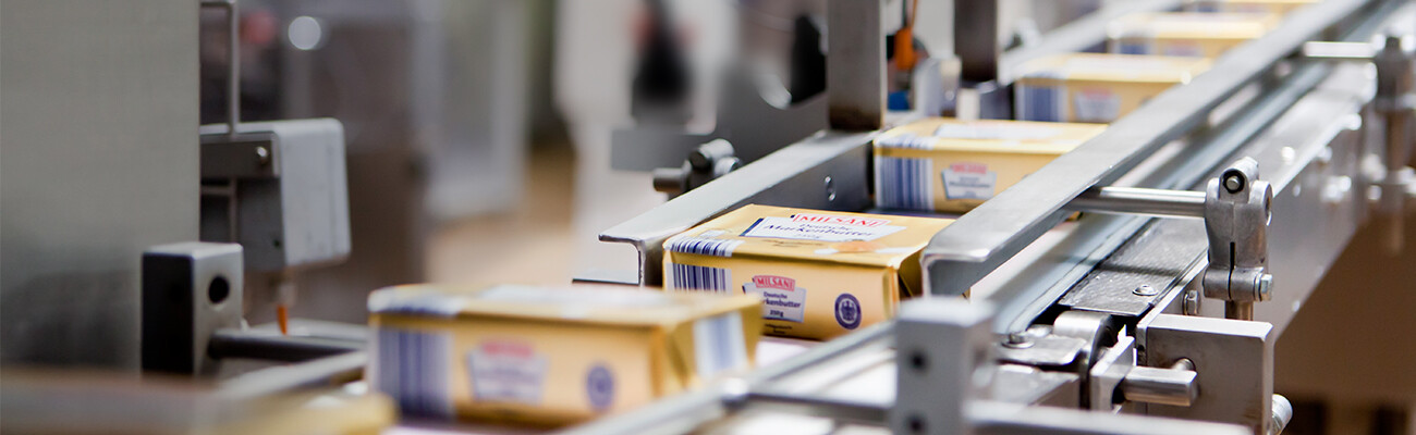 Stlačený vzduch od spoločnosti Kaeser Kompressoren pre mliečnu linku mliekárne Ammerland